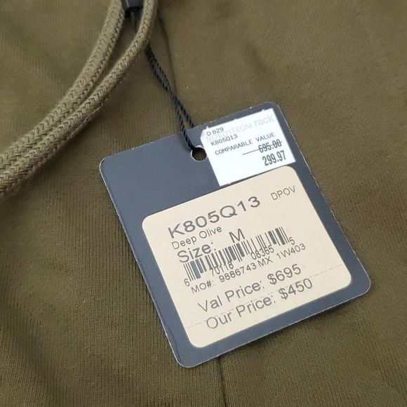 ST. JOHN medium new with tags cotton terry pants - Picture 2 of 6